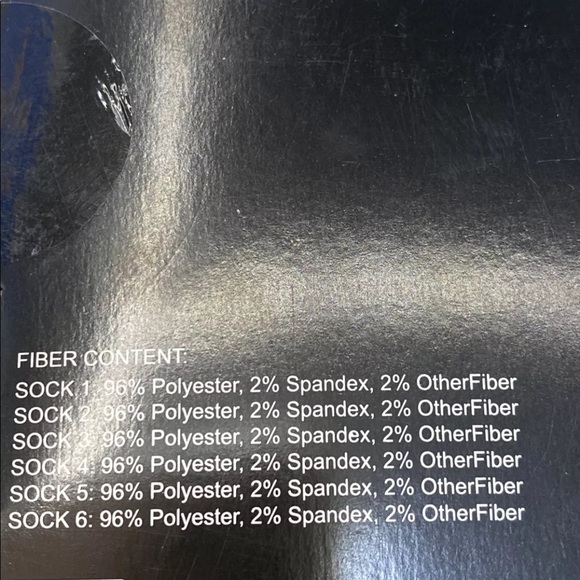 The Office TV Show Socks 6 Pair Mens Size 8-12 New - Picture 4 of 5